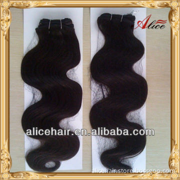 Cheap price sew in hair extension indian hair